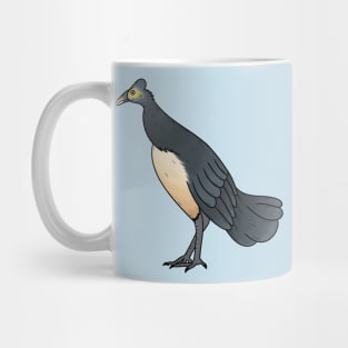 Maleo bird cartoon illustration Mug